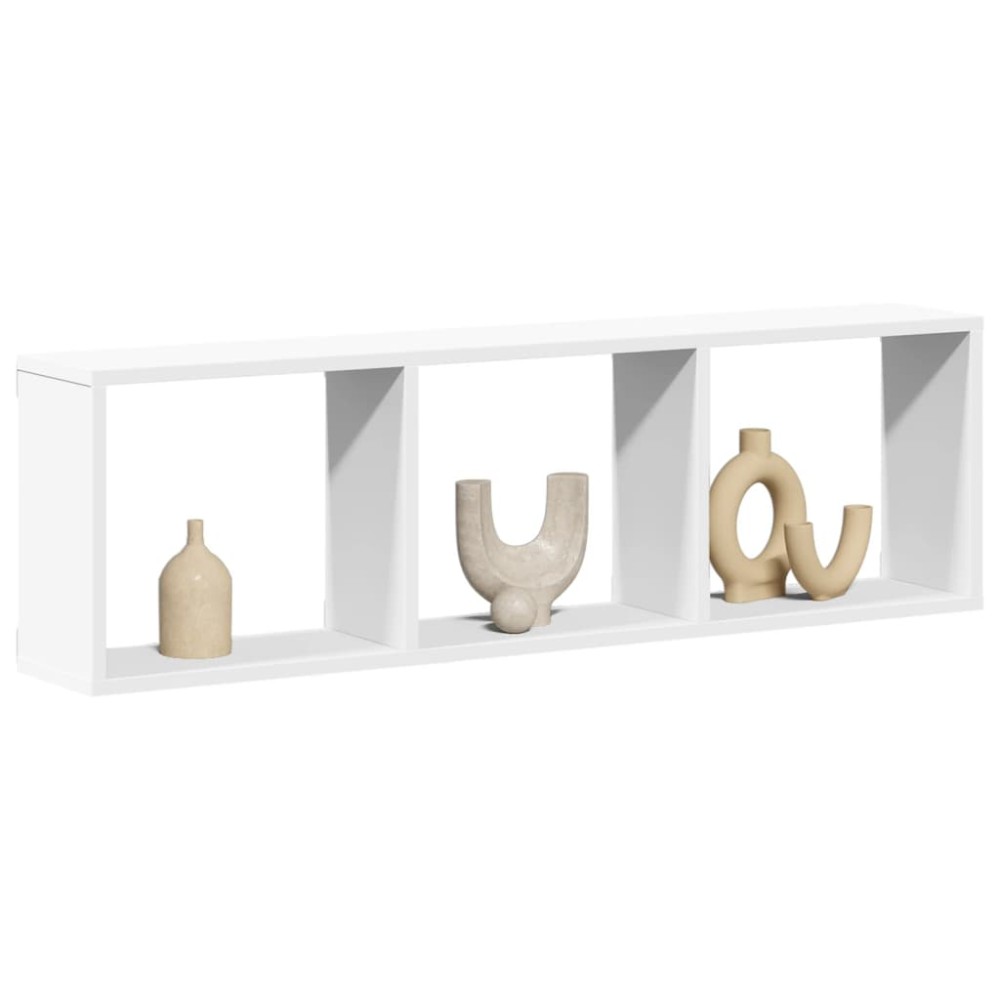 vidaXL Dulap de perete, alb, 100x16x30 cm, lemn prelucrat