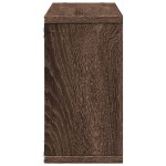 vidaXL Dulap de perete, stejar maro, 100x16x30 cm, lemn prelucrat