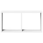 vidaXL Dulap de perete, alb, 60x16x30 cm, lemn prelucrat vidaXL Dulap de perete, alb, 60x16x30 cm, lemn prelucrat