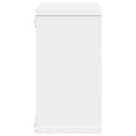 vidaXL Dulap de perete, alb, 60x16x30 cm, lemn prelucrat vidaXL Dulap de perete, alb, 60x16x30 cm, lemn prelucrat