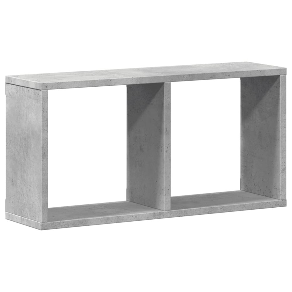 vidaXL Dulap de perete, gri beton, 60x16x30 cm, lemn prelucrat