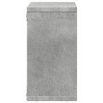 vidaXL Dulap de perete, gri beton, 60x16x30 cm, lemn prelucrat vidaXL Dulap de perete, gri beton, 60x16x30 cm, lemn prelucrat