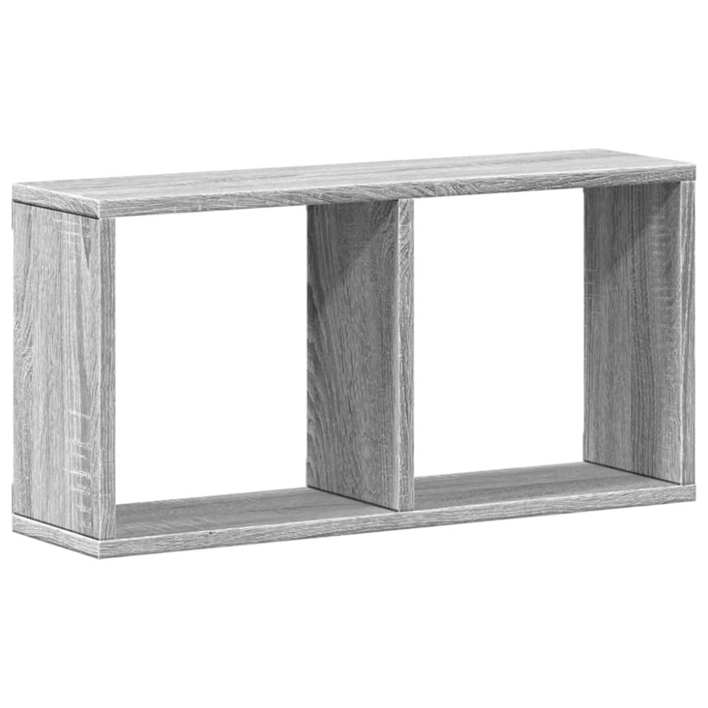 vidaXL Dulap de perete, gri sonoma, 60x16x30 cm, lemn prelucrat