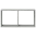 vidaXL Dulap de perete, gri sonoma, 60x16x30 cm, lemn prelucrat vidaXL Dulap de perete, gri sonoma, 60x16x30 cm, lemn prelucrat