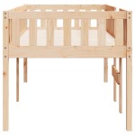 vidaXL Pat pentru copii fără saltea, 75x190 cm, lemn masiv de pin vidaXL Pat pentru copii fără saltea, 75x190 cm, lemn masiv de pin