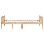 vidaXL Pat pentru copii fără saltea, 80x200 cm, lemn masiv de pin