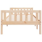 vidaXL Pat pentru copii fără saltea, 90x200 cm, lemn masiv de pin vidaXL Pat pentru copii fără saltea, 90x200 cm, lemn masiv de pin