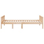 vidaXL Pat pentru copii fără saltea, 90x190 cm, lemn masiv de pin vidaXL Pat pentru copii fără saltea, 90x190 cm, lemn masiv de pin