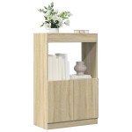 vidaXL Dulap înalt, stejar sonoma, 63x33x100 cm, lemn prelucrat vidaXL Dulap înalt, stejar sonoma, 63x33x100 cm, lemn prelucrat