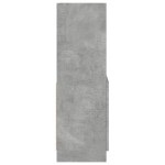 vidaXL Dulap înalt, gri beton, 63x33x100 cm, lemn prelucrat vidaXL Dulap înalt, gri beton, 63x33x100 cm, lemn prelucrat