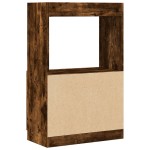 vidaXL Dulap înalt, stejar fumuriu, 63x33x100 cm, lemn prelucrat vidaXL Dulap înalt, stejar fumuriu, 63x33x100 cm, lemn prelucrat