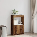 vidaXL Dulap înalt, lemn vechi, 63x33x100 cm, lemn prelucrat vidaXL Dulap înalt, lemn vechi, 63x33x100 cm, lemn prelucrat