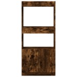 vidaXL Dulap înalt, stejar fumuriu, 63x33x140 cm, lemn prelucrat vidaXL Dulap înalt, stejar fumuriu, 63x33x140 cm, lemn prelucrat