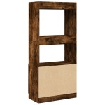 vidaXL Dulap înalt, stejar fumuriu, 63x33x140 cm, lemn prelucrat vidaXL Dulap înalt, stejar fumuriu, 63x33x140 cm, lemn prelucrat