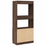 vidaXL Dulap înalt, stejar maro, 63x33x140 cm, lemn prelucrat vidaXL Dulap înalt, stejar maro, 63x33x140 cm, lemn prelucrat