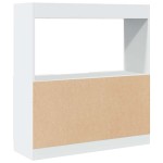 vidaXL Dulap înalt, alb, 92x33x100 cm, lemn prelucrat vidaXL Dulap înalt, alb, 92x33x100 cm, lemn prelucrat