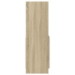 vidaXL Dulap înalt, stejar sonoma, 92x33x100 cm, lemn prelucrat vidaXL Dulap înalt, stejar sonoma, 92x33x100 cm, lemn prelucrat