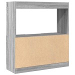 vidaXL Dulap înalt, gri sonoma, 92x33x100 cm, lemn prelucrat vidaXL Dulap înalt, gri sonoma, 92x33x100 cm, lemn prelucrat