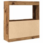 vidaXL Dulap înalt, lemn vechi, 92x33x100 cm, lemn prelucrat vidaXL Dulap înalt, lemn vechi, 92x33x100 cm, lemn prelucrat