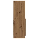 vidaXL Dulap înalt, stejar artizanal, 92x33x100 cm, lemn prelucrat vidaXL Dulap înalt, stejar artizanal, 92x33x100 cm, lemn prelucrat