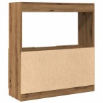 vidaXL Dulap înalt, stejar artizanal, 92x33x100 cm, lemn prelucrat vidaXL Dulap înalt, stejar artizanal, 92x33x100 cm, lemn prelucrat