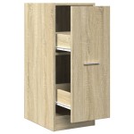 vidaXL Dulap de farmacie, stejar sonoma, 30x41x77,5 cm lemn prelucrat