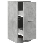 vidaXL Dulap de farmacie, gri beton, 30x41x77,5 cm, lemn prelucrat vidaXL Dulap de farmacie, gri beton, 30x41x77,5 cm, lemn prelucrat