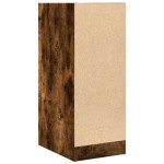 vidaXL Dulap de farmacie stejar fumuriu, 30x41x77,5 cm, lemn prelucrat vidaXL Dulap de farmacie stejar fumuriu, 30x41x77,5 cm, lemn prelucrat