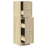 vidaXL Dulap de farmacie, stejar sonoma, 30x41x118 cm lemn prelucrat vidaXL Dulap de farmacie, stejar sonoma, 30x41x118 cm lemn prelucrat