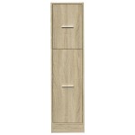 vidaXL Dulap de farmacie, stejar sonoma, 30x41x118 cm lemn prelucrat vidaXL Dulap de farmacie, stejar sonoma, 30x41x118 cm lemn prelucrat