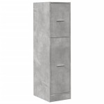 vidaXL Dulap de farmacie, gri beton, 30x41x118 cm, lemn prelucrat vidaXL Dulap de farmacie, gri beton, 30x41x118 cm, lemn prelucrat