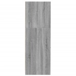 vidaXL Dulap de farmacie, sonoma gri, 30x41x118 cm, lemn prelucrat vidaXL Dulap de farmacie, sonoma gri, 30x41x118 cm, lemn prelucrat