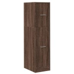 vidaXL Dulap de farmacie, stejar maro, 30x41x118 cm, lemn prelucrat