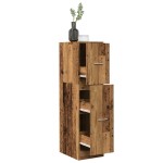 vidaXL Dulap de farmacie, lemn vechi, 30x41x118 cm, lemn prelucrat vidaXL Dulap de farmacie, lemn vechi, 30x41x118 cm, lemn prelucrat