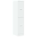 vidaXL Dulap de farmacie, alb, 30x41x144,5 cm, lemn prelucrat vidaXL Dulap de farmacie, alb, 30x41x144,5 cm, lemn prelucrat