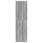 vidaXL Dulap de farmacie, sonoma gri, 30x41x144,5 cm, lemn prelucrat