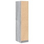 vidaXL Dulap de farmacie, sonoma gri, 30x41x144,5 cm, lemn prelucrat