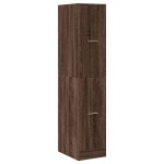 vidaXL Dulap de farmacie, stejar maro, 30x41x144,5 cm, lemn prelucrat