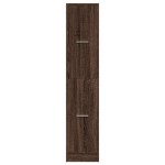 vidaXL Dulap de farmacie, stejar maro, 30x41x144,5 cm, lemn prelucrat