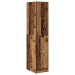 vidaXL Dulap de farmacie, lemn vechi, 30x41x144,5 cm, lemn prelucrat vidaXL Dulap de farmacie, lemn vechi, 30x41x144,5 cm, lemn prelucrat