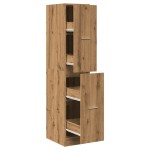 vidaXL Dulap farmacie, stejar artizanal, 30x41x144,5cm, lemn prelucrat vidaXL Dulap farmacie, stejar artizanal, 30x41x144,5cm, lemn prelucrat