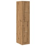 vidaXL Dulap farmacie, stejar artizanal, 30x41x144,5cm, lemn prelucrat vidaXL Dulap farmacie, stejar artizanal, 30x41x144,5cm, lemn prelucrat