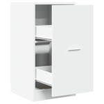 vidaXL Dulap de farmacie, alb, 40x41x77,5 cm, lemn prelucrat vidaXL Dulap de farmacie, alb, 40x41x77,5 cm, lemn prelucrat