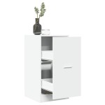 vidaXL Dulap de farmacie, alb, 40x41x77,5 cm, lemn prelucrat vidaXL Dulap de farmacie, alb, 40x41x77,5 cm, lemn prelucrat
