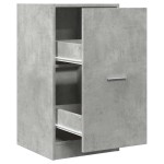 vidaXL Dulap de farmacie, gri beton, 40x41x77,5 cm, lemn prelucrat vidaXL Dulap de farmacie, gri beton, 40x41x77,5 cm, lemn prelucrat