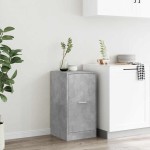 vidaXL Dulap de farmacie, gri beton, 40x41x77,5 cm, lemn prelucrat vidaXL Dulap de farmacie, gri beton, 40x41x77,5 cm, lemn prelucrat