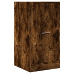 vidaXL Dulap de farmacie stejar fumuriu, 40x41x77,5 cm, lemn prelucrat vidaXL Dulap de farmacie stejar fumuriu, 40x41x77,5 cm, lemn prelucrat