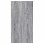 vidaXL Dulap de farmacie, sonoma gri, 40x41x77,5 cm, lemn prelucrat