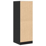 vidaXL Dulap de farmacie, negru, 40x41x118 cm, lemn prelucrat vidaXL Dulap de farmacie, negru, 40x41x118 cm, lemn prelucrat