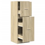 vidaXL Dulap de farmacie, stejar sonoma, 40x41x118 cm lemn prelucrat